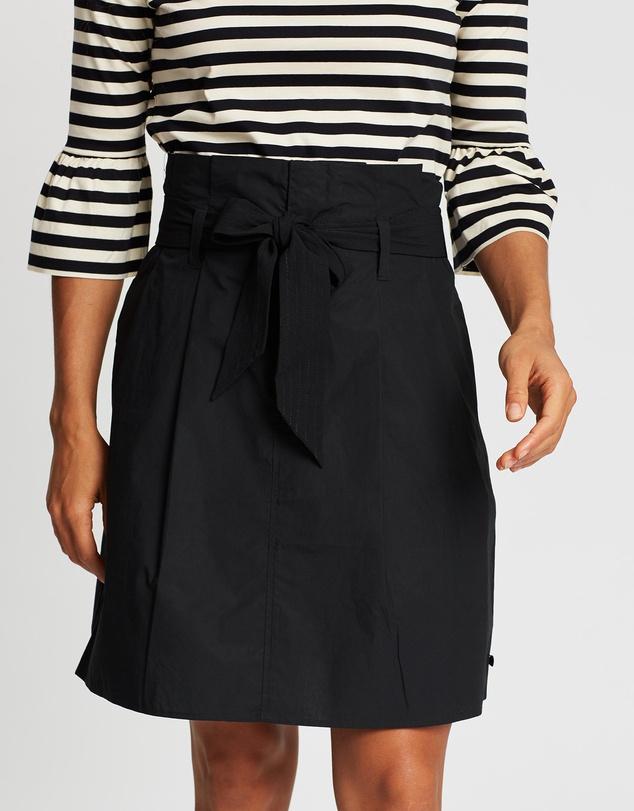 High-Waisted Crispy Skirt